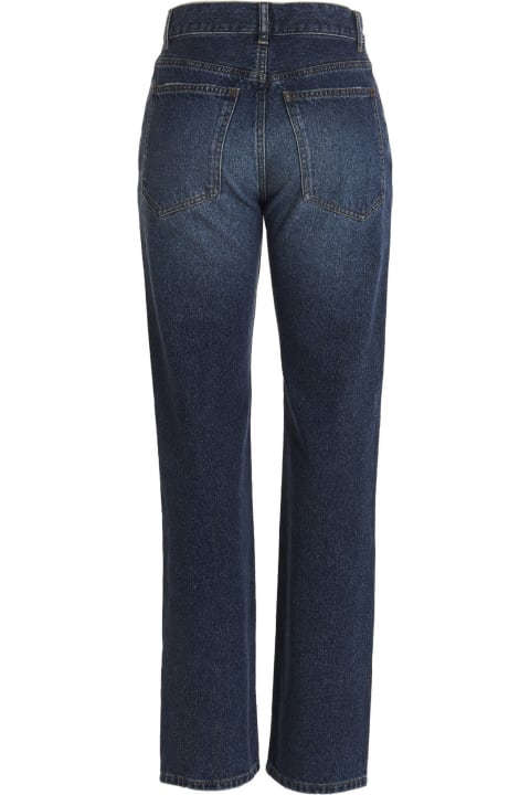 Chloé for Women Chloé Embroidered Logo Jeans