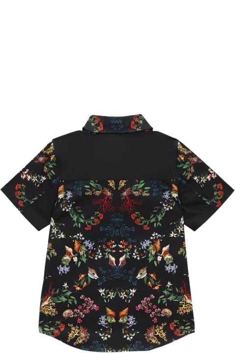 Topwear for Girls Burberry Black/multicolor Shirt Unisex