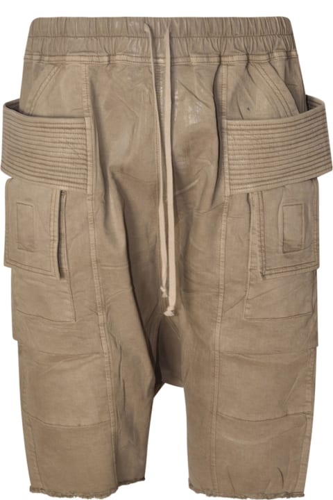 DRKSHDW Pants for Men DRKSHDW Elastic Drawstring Waist Cargo Shorts