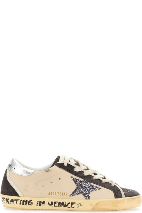 Shoes for Women Golden Goose Leather Suede Super Star Sneakers