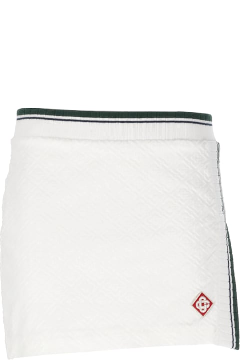 Homeware Casablanca Mini Skirt With Monogram