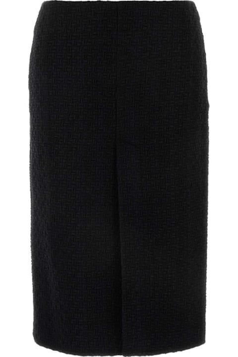 Gucci for Women Gucci Black Tweed Skirt