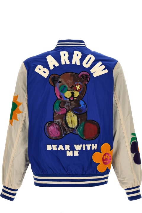 Barrow Coats & Jackets for Men Barrow Embroidery Bomber Jacket And Patches