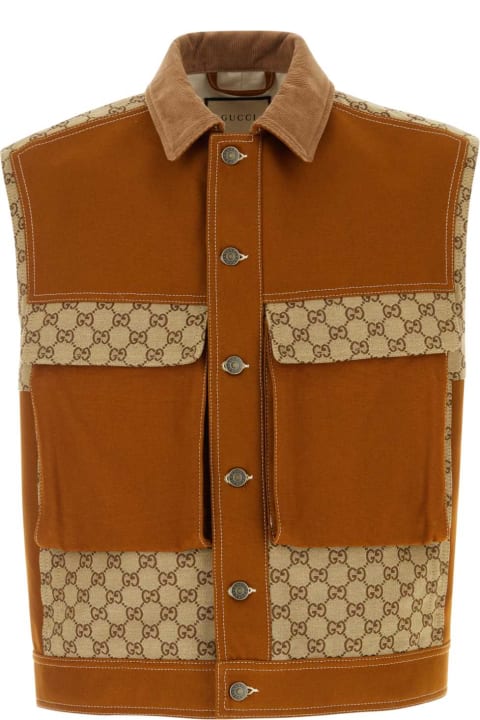 メンズ新着アイテム Gucci Multicolor Cotton Vest