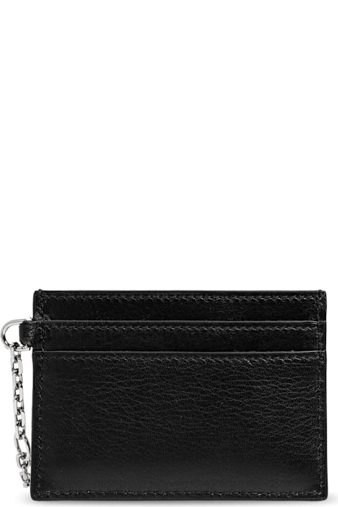 Alexander McQueen إكسسوارات لـ السيدات Alexander McQueen Sling Logo Plaque Card Holder