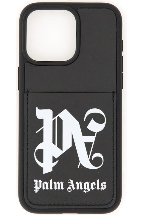 Palm Angels Hi-Tech Accessories for Men Palm Angels Case For Iphone 15 Pro Max