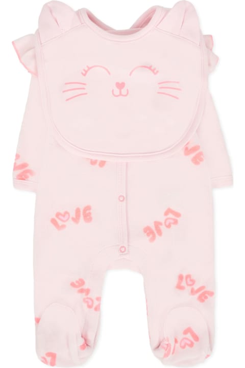 Homeware Billieblush Pink Babygrow Set For Baby Girl With Writing