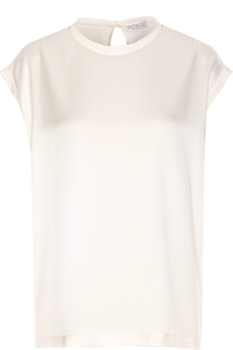 أدوات منزلية Brunello Cucinelli Satin Shirt