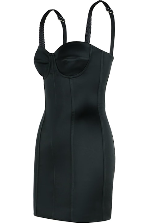 Dolce & Gabbana Dresses for Women Dolce & Gabbana Dress In Black Acetate Blend