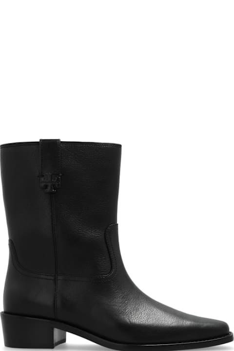 Tory Burch Boots for Women Tory Burch City Western Ankle Boots