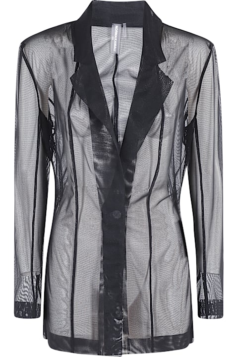 Norma Kamali Coats & Jackets for Women Norma Kamali Classic Single Breasted Jacket