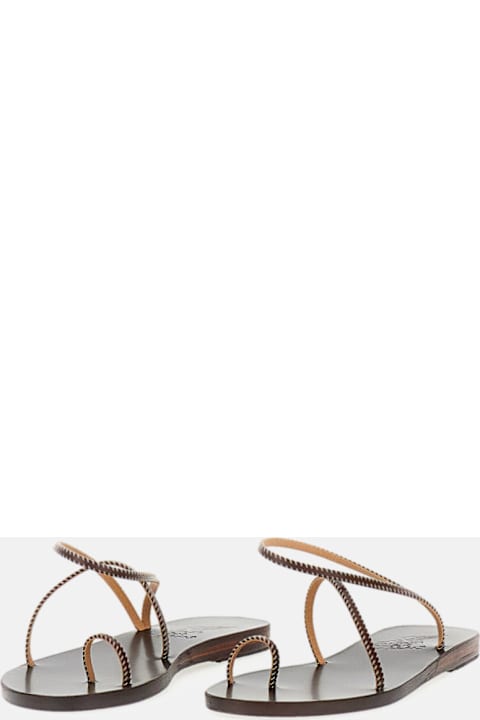 Ancient Greek Sandals for Men Ancient Greek Sandals Eleftheria Stitch Sandals