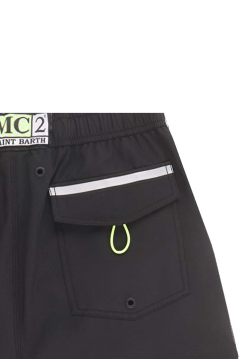 Homeware MC2 Saint Barth Black Swim Shorts Surf Style