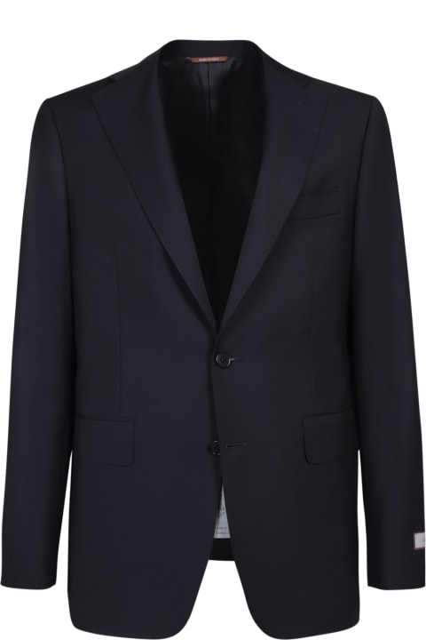 Canali Suits for Men Canali Blue Mohair Suit