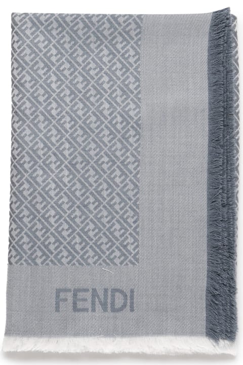 Fendi Scarves & Wraps for Women Fendi Ff Diagonal Shawl