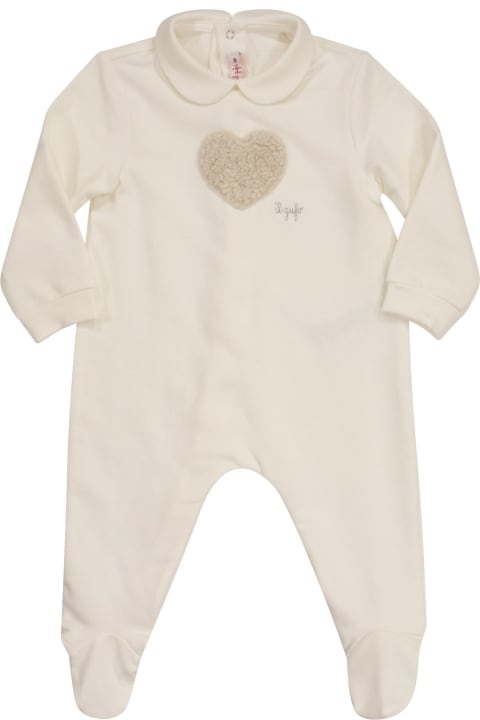Il Gufo for Kids Il Gufo Cotton Footed Sleepsuit