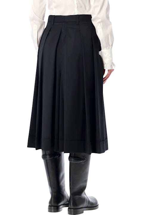 Homeware Vivienne Westwood Vivienne Westwood Black Wool Culotte Pants