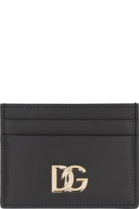Dolce & Gabbana Wallets for Women Dolce & Gabbana Leather Card Holder