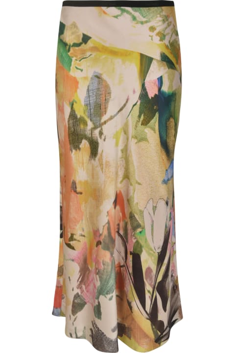 Paul Smith Skirts for Women Paul Smith Floral Printed Skirt