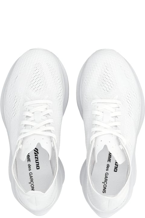 Comme des Garçons for Kids Comme des Garçons Comme Des Garçons X Mizuno Wave Rebellion Pro Sneakers