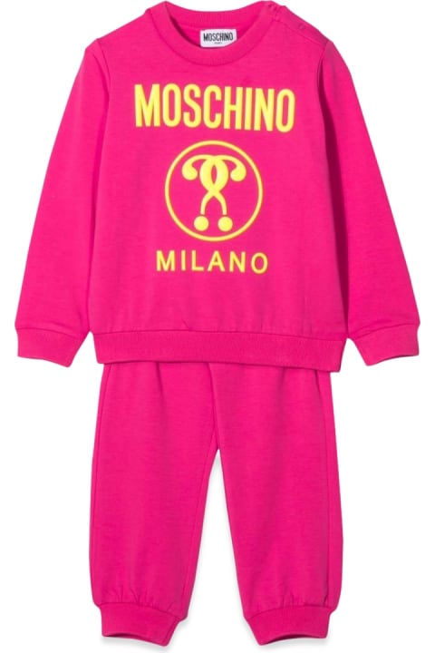 Moschino Jumpsuits for Boys Moschino Set Felpa E Pantalone