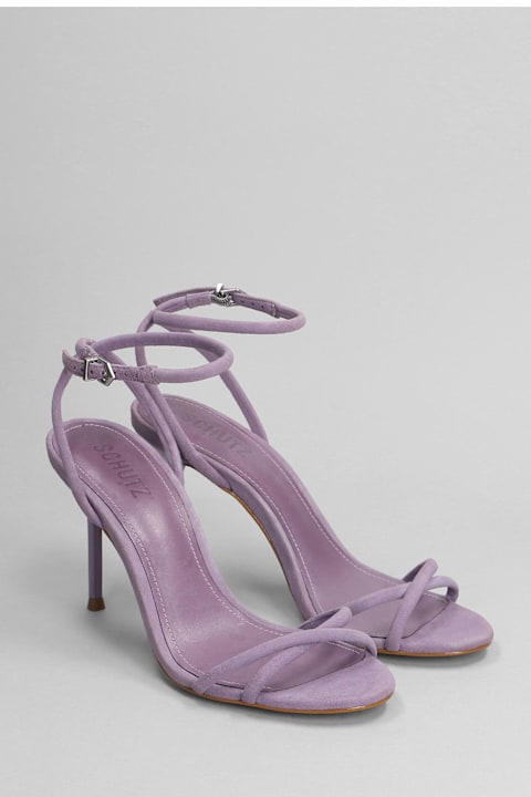 Sandals for Women Schutz Sandals In Viola Suede