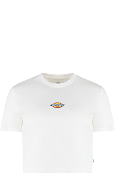 Dickies Topwear for Women Dickies Maple Valley Printed Stretch Cotton T-shirt