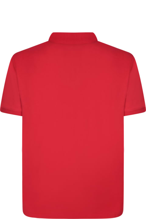 Fashion for Men Polo Ralph Lauren Red Piquet Polo Shirt By Polo Ralph Lauren
