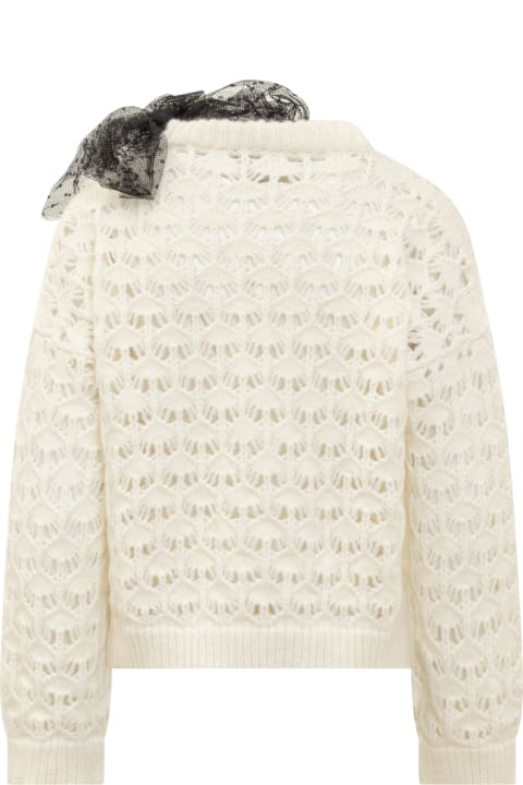 Sweater With Bow RED Valentino