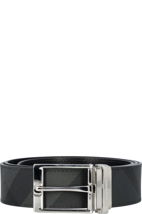 Burberry London Belts for Men Burberry London Check And Leather Reversible Belt