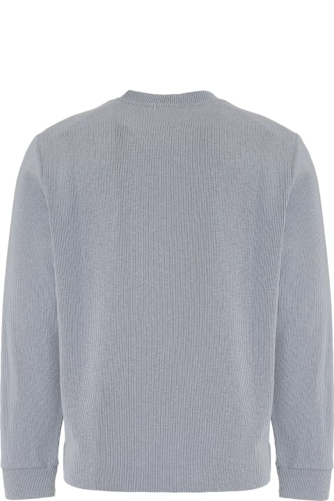 Sweaters for Men Stone Island Cotton Blend Crew-neck Sweater
