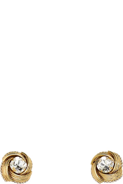 Alessandra Rich Jewelry for Women Alessandra Rich Embellished Metal Earrings