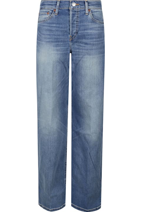 RE/DONE for Men RE/DONE Mid Rise Wide Leg Jeans