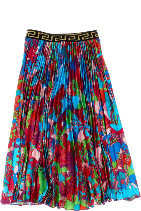 Young Versace for Kids Young Versace Floral Skirt