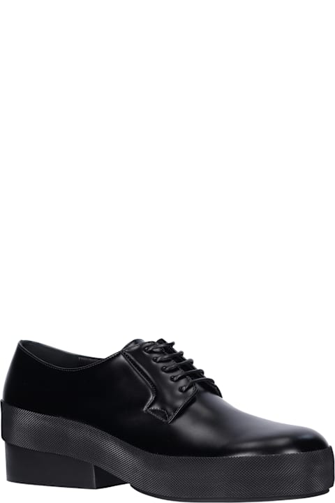 آخر صيحات الموضة من القسم الرجالي Raf Simons Derby Leather Shoes