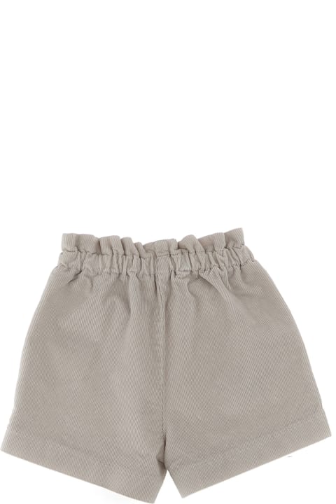 Homeware Il Gufo Ribbed Velvet Shorts