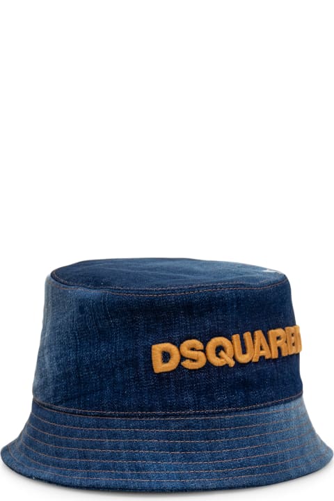 Dsquared2 Accessories for Men Dsquared2 Denim Bucket Hat