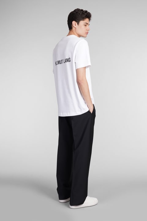 メンズ Helmut Langのトップス Helmut Lang T-shirt In White Cotton