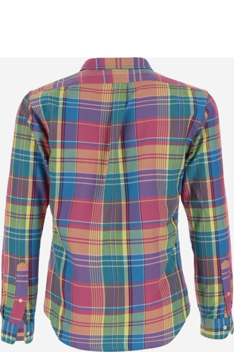 Ralph Lauren Shirts for Men Ralph Lauren Cotton Shirt With Check Pattern