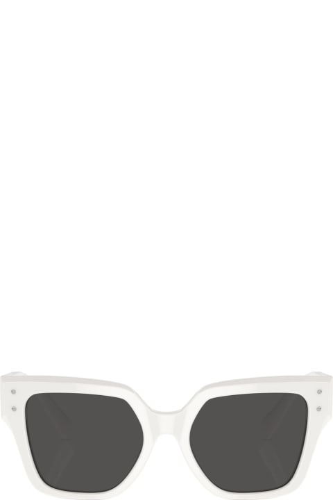 Dolce & Gabbana Eyewear نظارات لـ السيدات Dolce & Gabbana Eyewear Dg4471 Linea Dg Sharped 331287 White Sunglasses