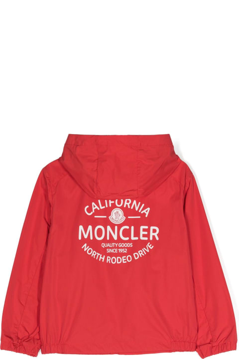Topwear for Girls Moncler Moncler New Maya Coats Red