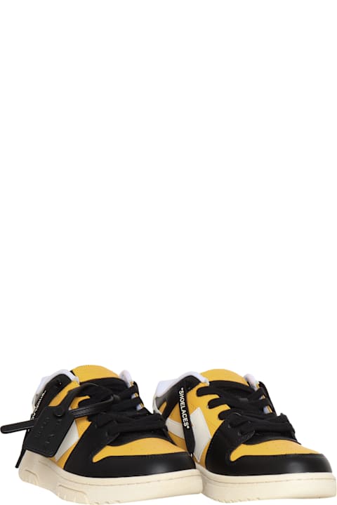 Off-White Shoes for Boys Off-White Out Of Office Ocher Yellow - Black