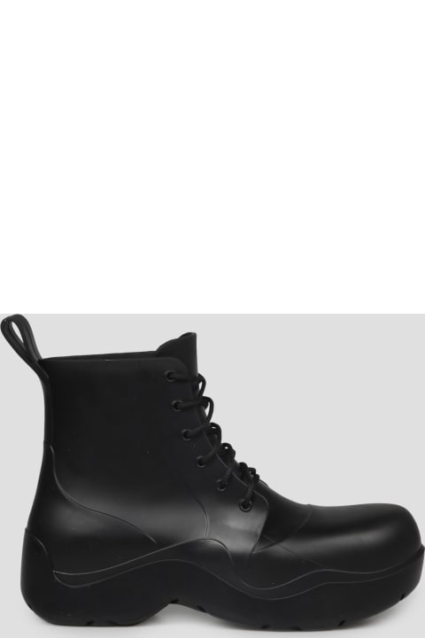 Puddle Lace Up Ankle Boots