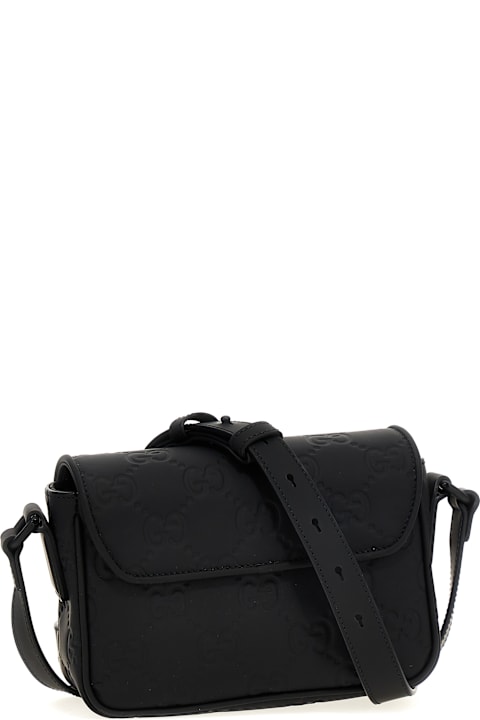 Gucci for Men Gucci Rubber Effect Crossbody Bag