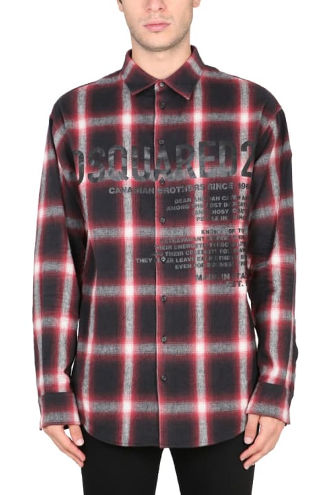 Homeware Dsquared2 Logo Print Shirt