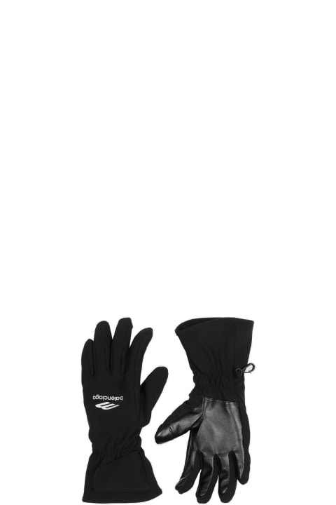 Logo Printed Gloves