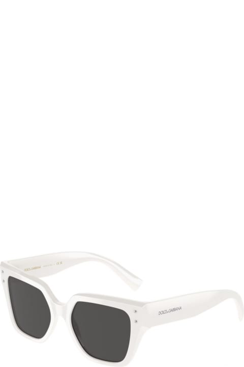 Dolce & Gabbana Eyewear نظارات لـ السيدات Dolce & Gabbana Eyewear Dg4471 Linea Dg Sharped 331287 White Sunglasses