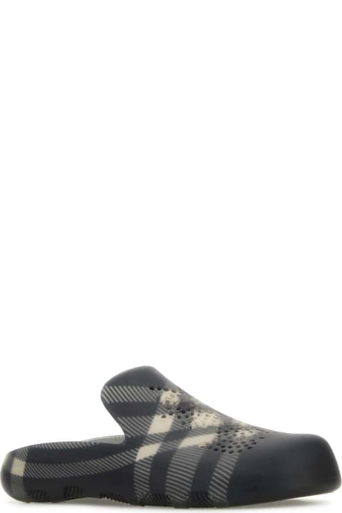 Other Shoes for Men Burberry Printed Rubber Stingray Slippers