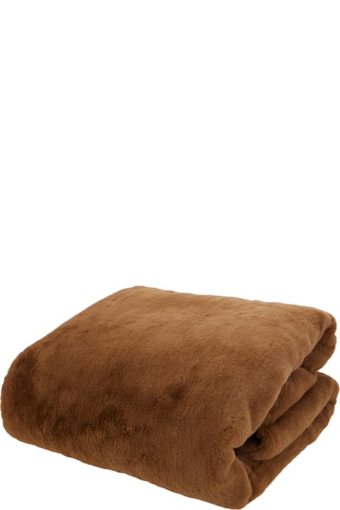 Apparis Home Décor Apparis 'brady' Brown Blanklet In Double Sided Fabric