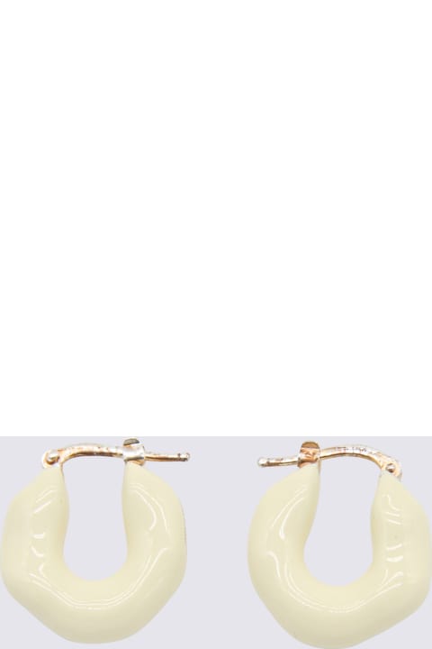 Jil Sander أقراط لـ السيدات Jil Sander Alabaster Brass New Lightness Earrings